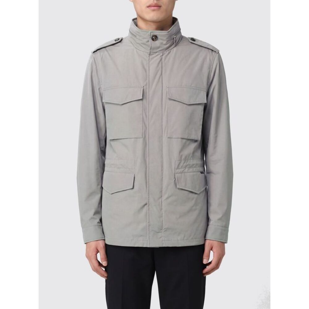 Moorer Coat Men Grey